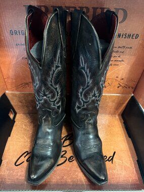 Freebird Woodland Black Boot Size 9